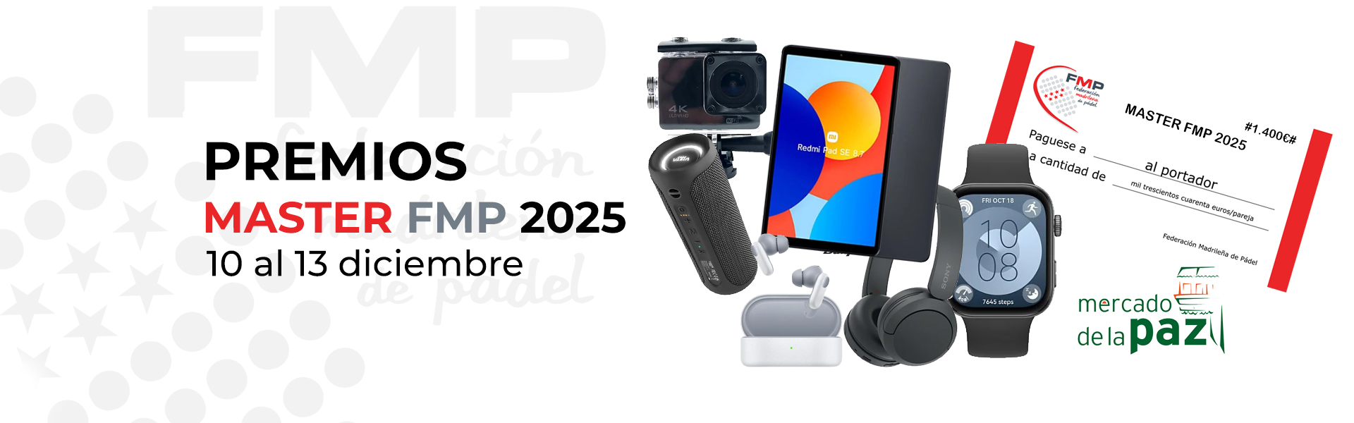 MASTER FMP 2025 - FECHAS, NORMATIVA Y PREMIOS